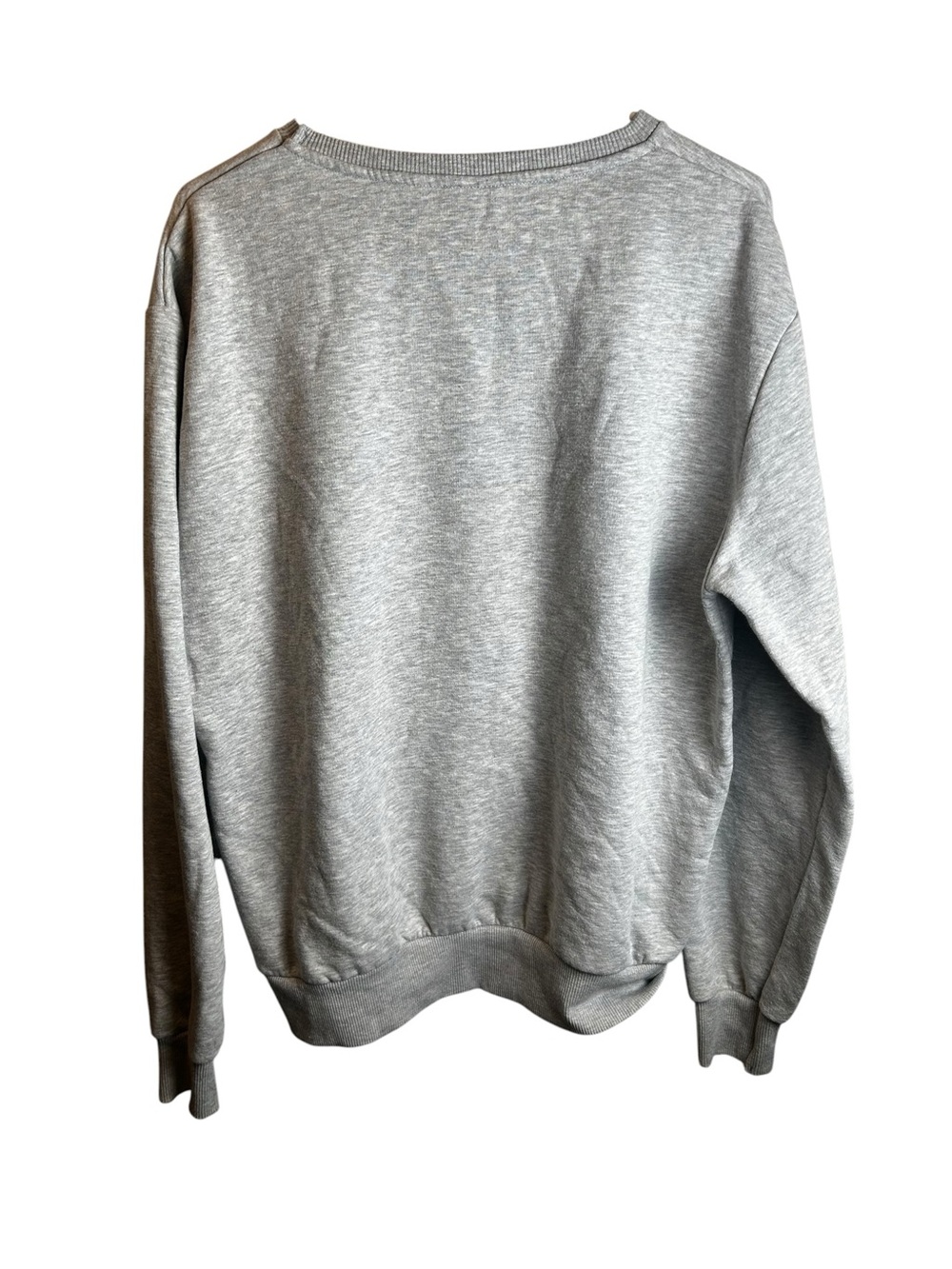 Nintendo Super Mario Crewneck Sweatshirt 2XL Grey Japanese Katakana Graphic 2018 - Picture 4 of 4